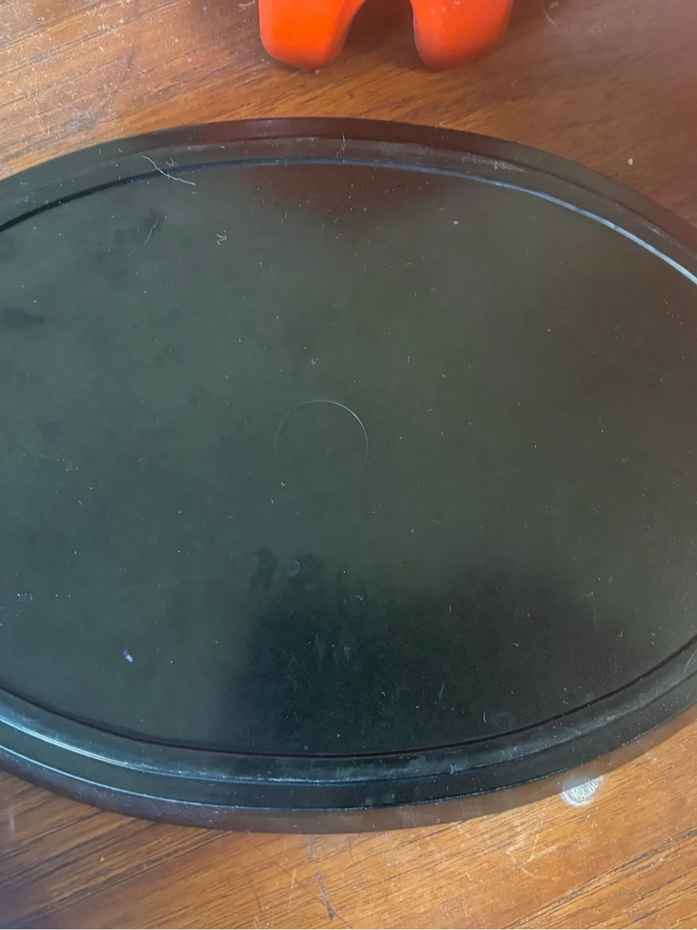 Bakelite Sizzle Plate Pair-1940s/ 50s